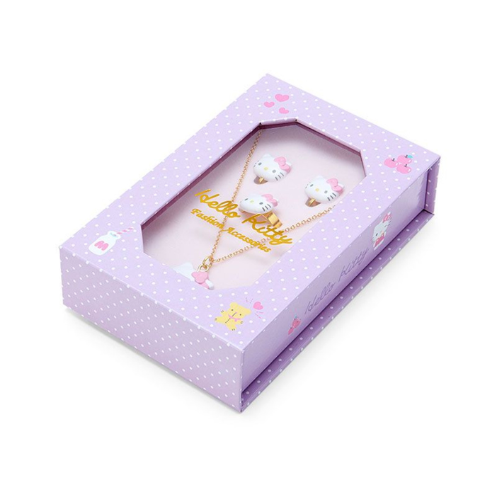 Sanrio Hello Kitty 3-Piece Jewelry Gift Set – Sanrio collector sets by Grumpy Bunny