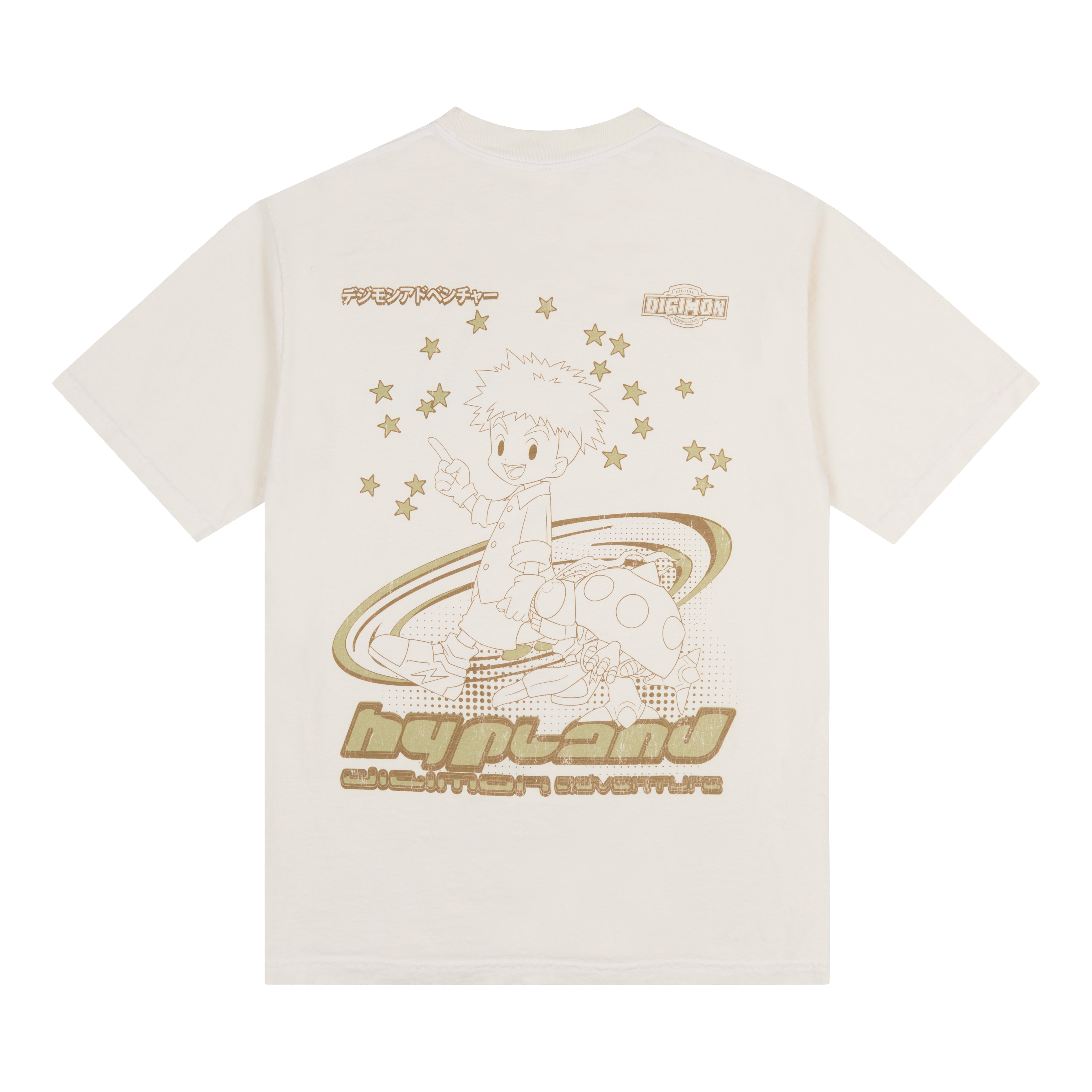 DIGIMON IZZY SHIRT (OATMEAL) – Digimon shirts by Hypland