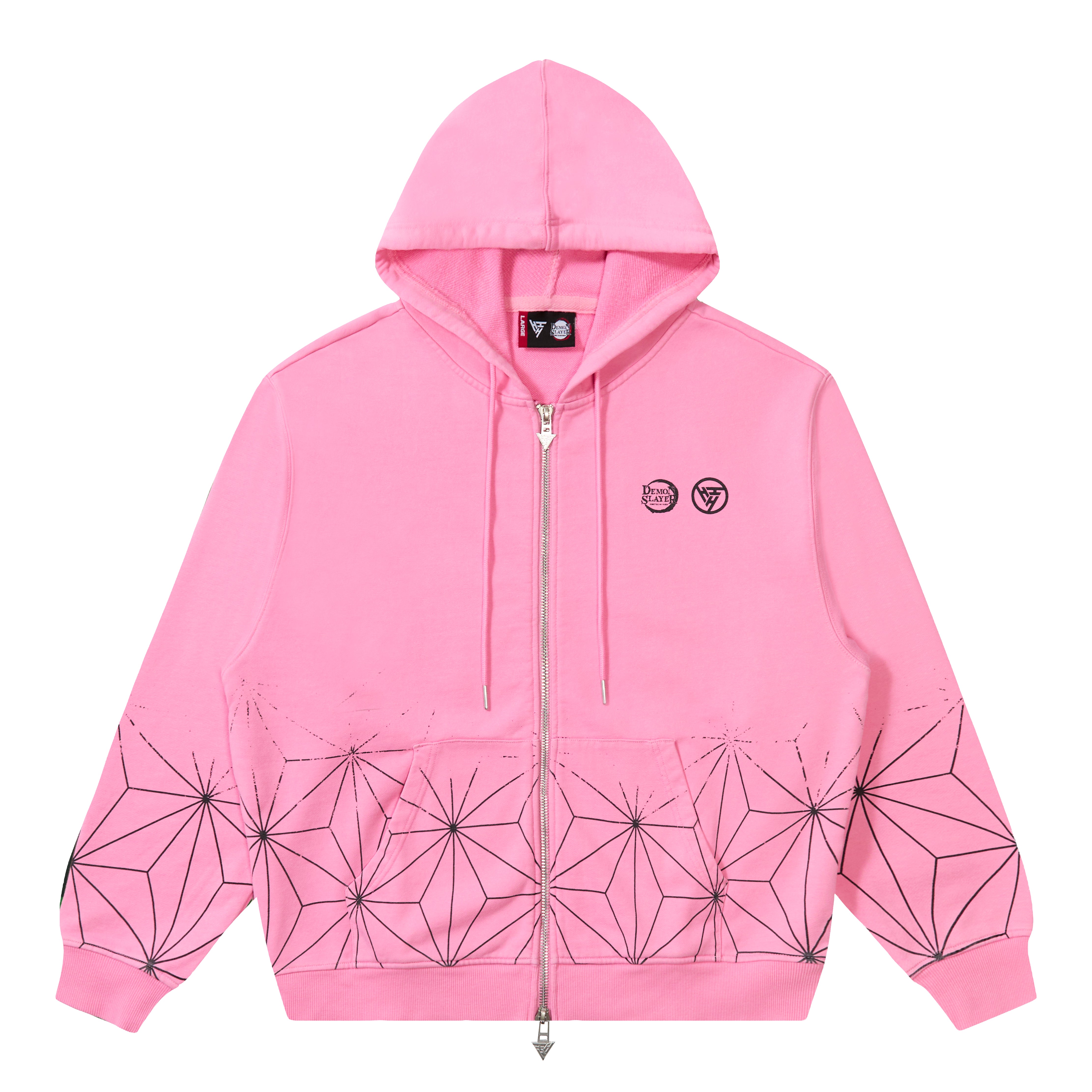 DEMON SLAYER NEZUKO GRADIENT HOODIE (PINK) – Demon Slayer hoodies by Hypland