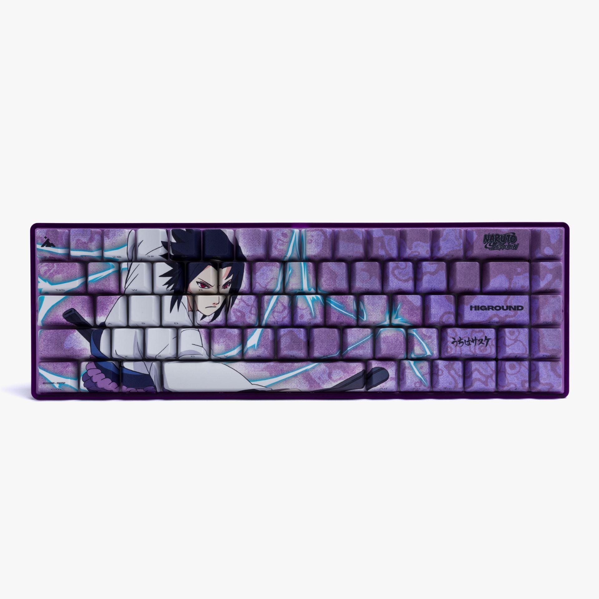 Naruto x HG Basecamp 65 Keyboard - Sasuke – Naruto keyboards by higround