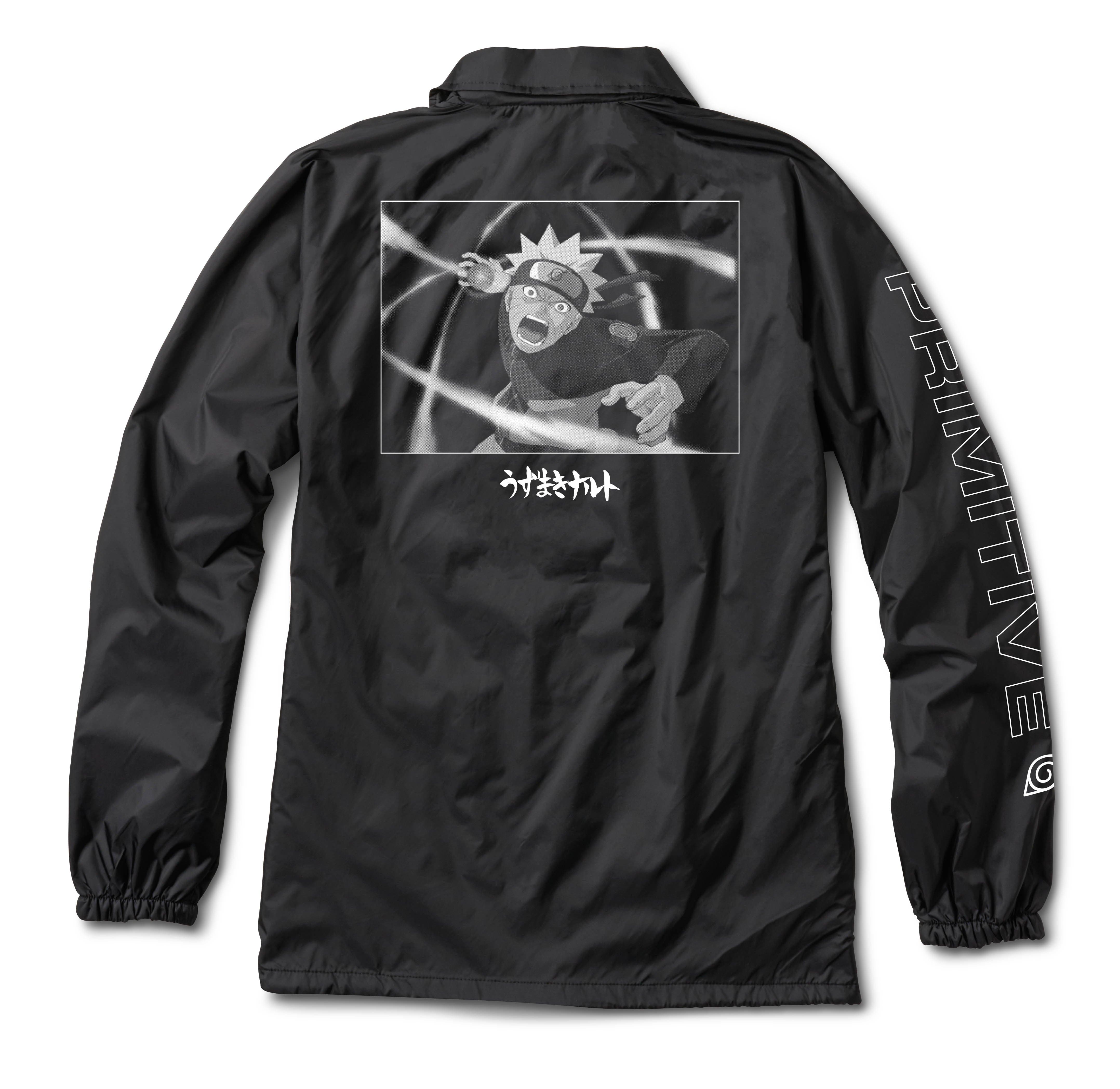 NARUTO UZUMAKI COACHES JACKET – Naruto jackets by Primitive Skate