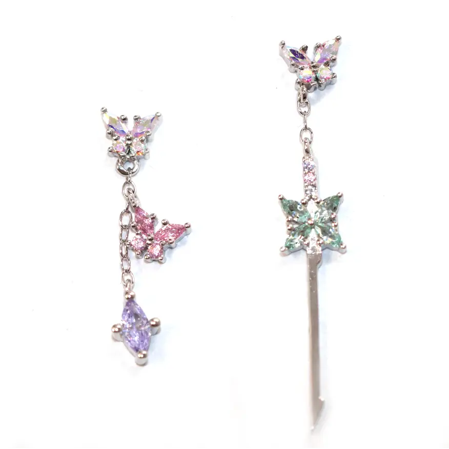 Butterfly Dance Earrings – Demon Slayer earrings by Bisoulovely
