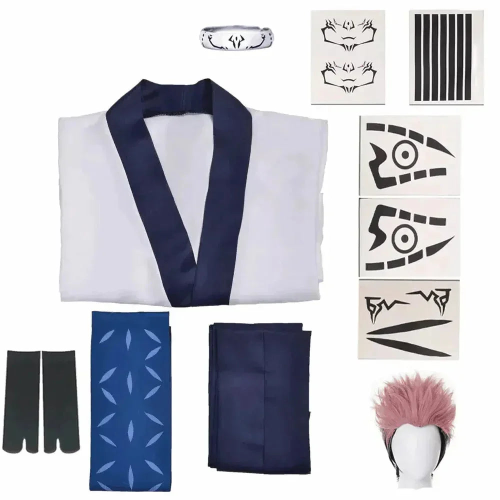 Ryomen Sukuna Cosplay Costume – Jujutsu Kaisen jujutsu kaisen by Bakashop