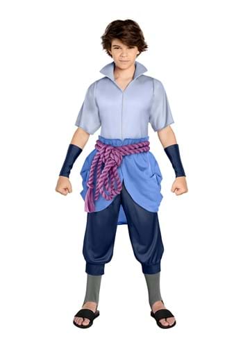 Naruto Shippuden Sasuke Costume for Kids – Naruto naruto by HalloweenCostumes.com