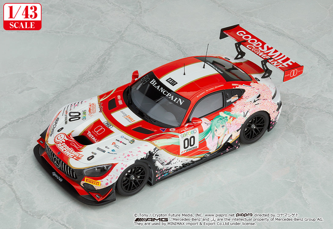 Good Smile Racing - 1/43 Good Smile Hatsune Miku AMG: 2017 SPA24H Ver. – Hatsune Miku statues by GOODSMILE RACING