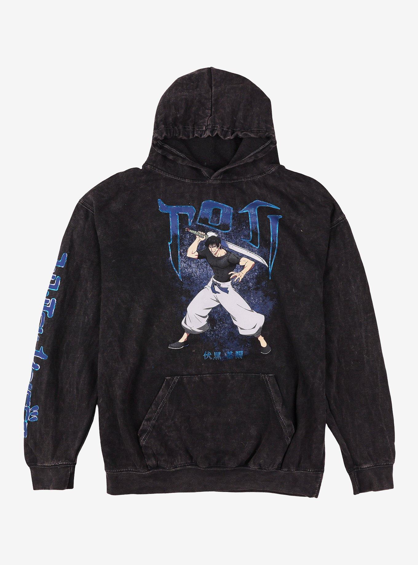 Toji Mineral Wash Hoodie – Jujutsu Kaisen hoodies by Hot Topic