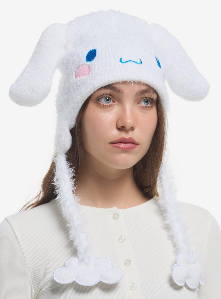 Cinnamoroll Figural Fuzzy Tassel Beanie – Cinnamoroll hats by Hot Topic