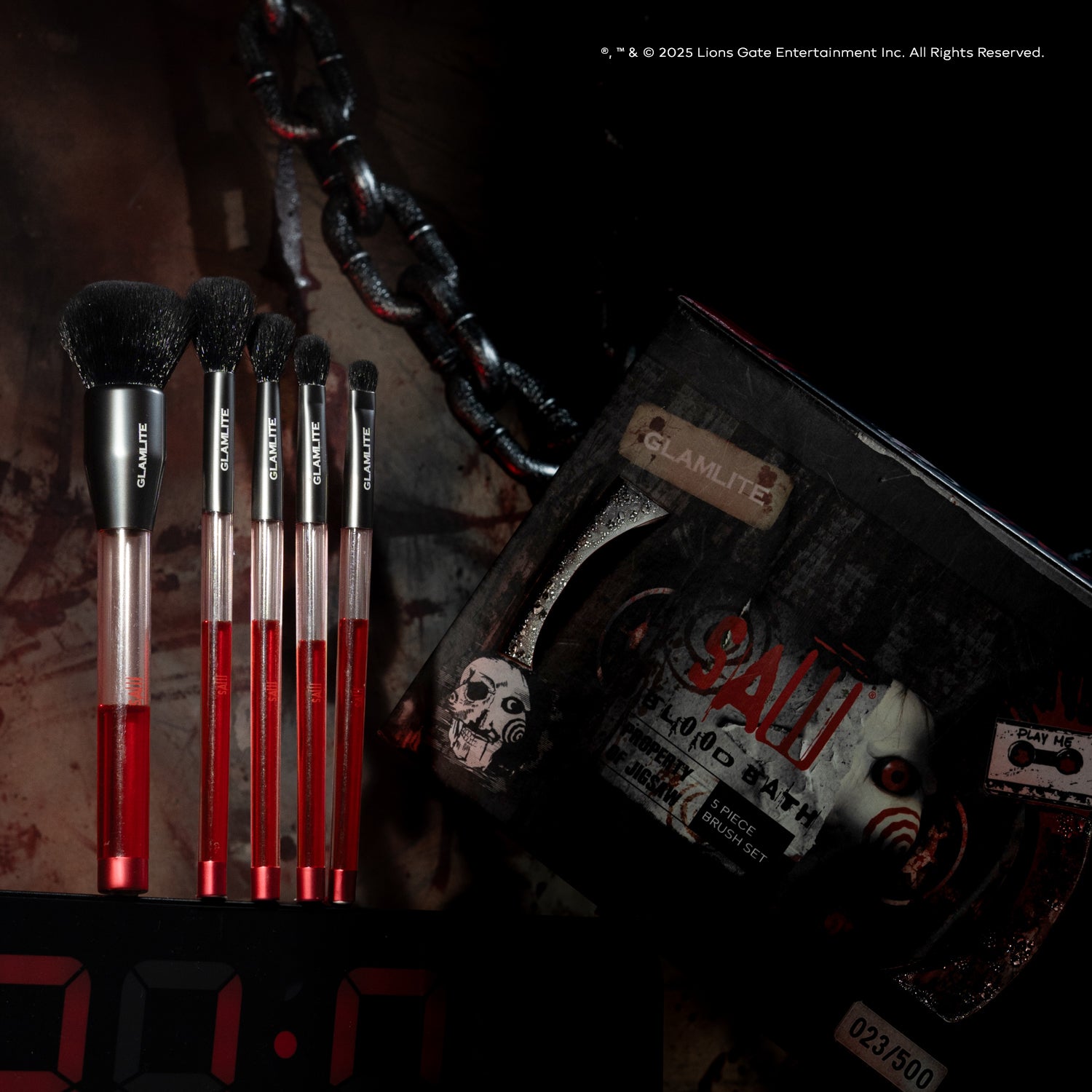 SAW x Glamlite Brush Set – Anime brushes by Glamlite