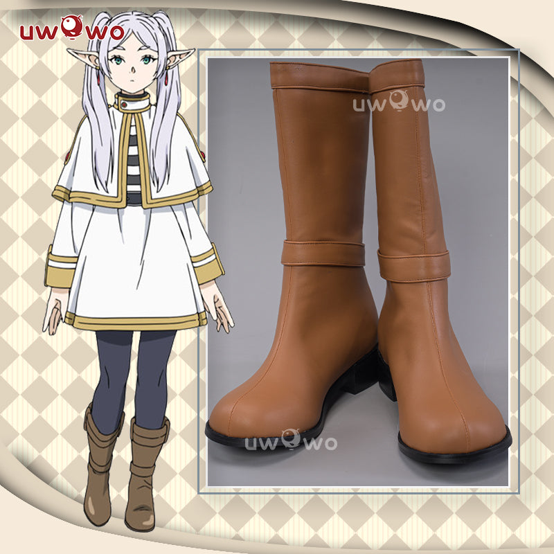 Uwowo Anime Frieren: Beyond Journey's End Frieren Cosplay Shoes Boots – Frieren frieren by Uwowo Cosplay