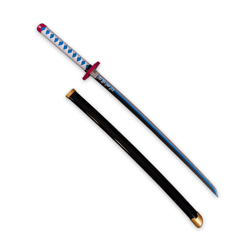 Uwowo Anime Weapons Nichirin Blade Tomioka Giyuu Personal Swords Corps Cosplay Props – Demon Slayer demon slayer by Uwowo Cosplay