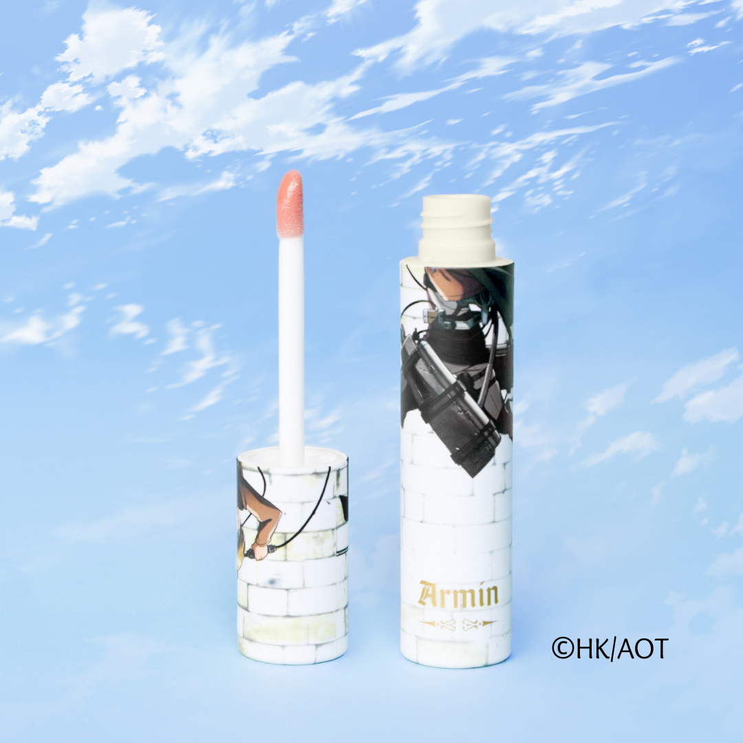 Armin Lip Gloss – Attack on Titan makeup by gamebeauty