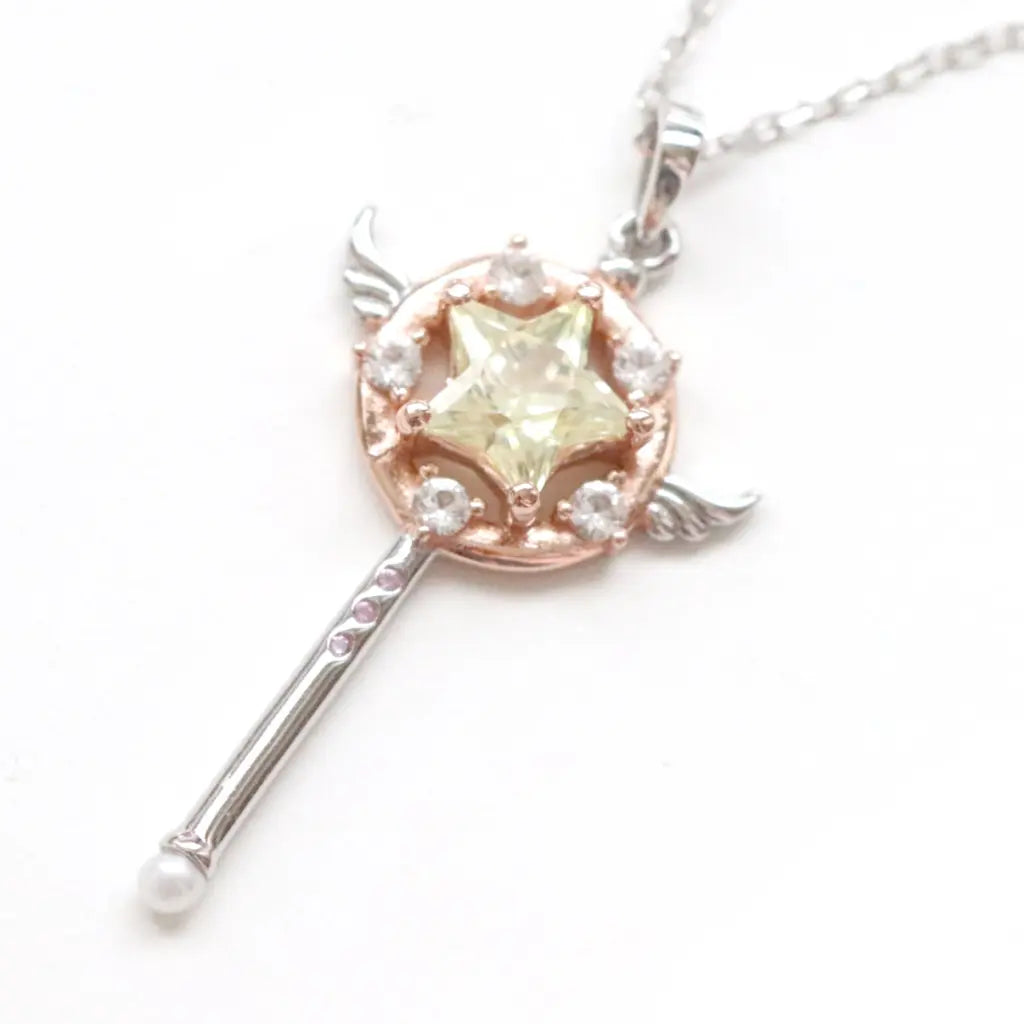 Sakura Pendant – Cardcaptor Sakura necklaces by Bisoulovely