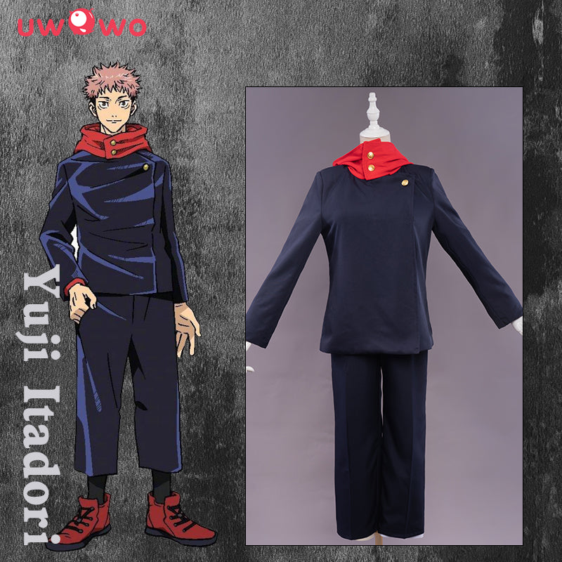 Uwowo Anime Jujutsu Kaisen Yuji Itadori Cosplay Costume Jujutsu High Uniform – Jujutsu Kaisen jujutsu kaisen by Uwowo Cosplay