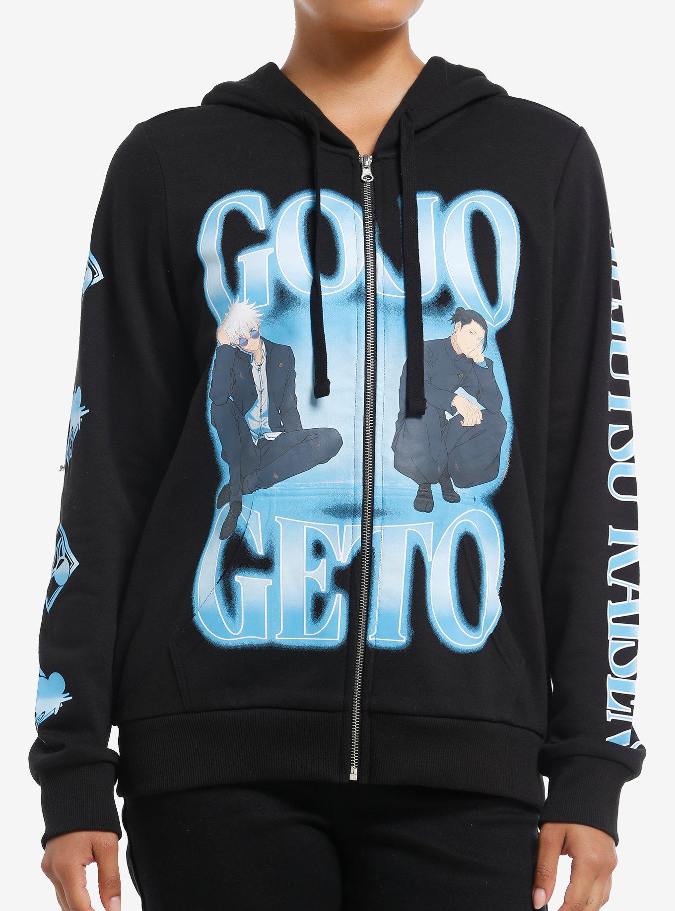 Student Gojo & Geto Airbrush Hoodie – Jujutsu Kaisen hoodies by Hot Topic