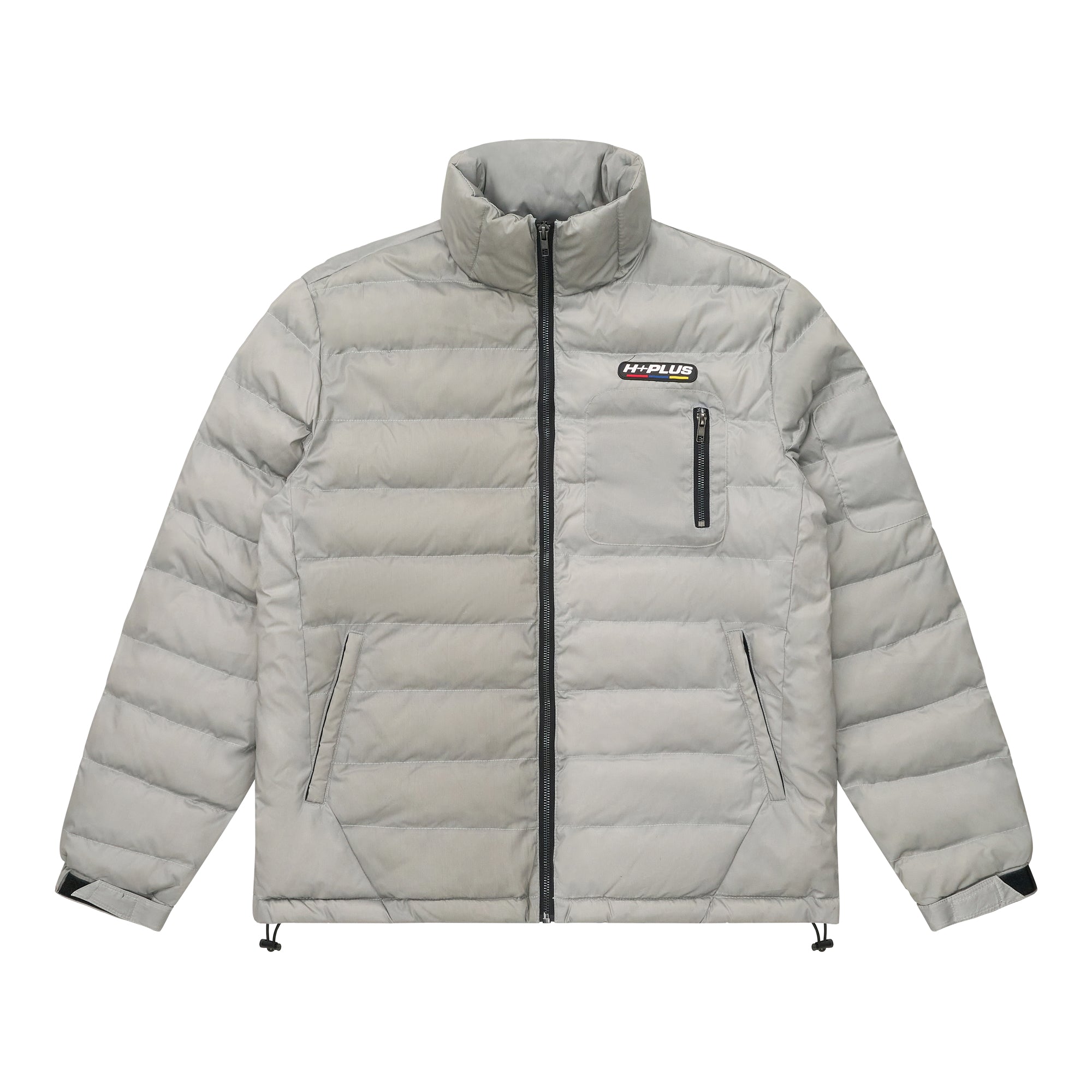 HYPLAND H+ THERMO PUFFER (GREY) – Anime jackets by Hypland