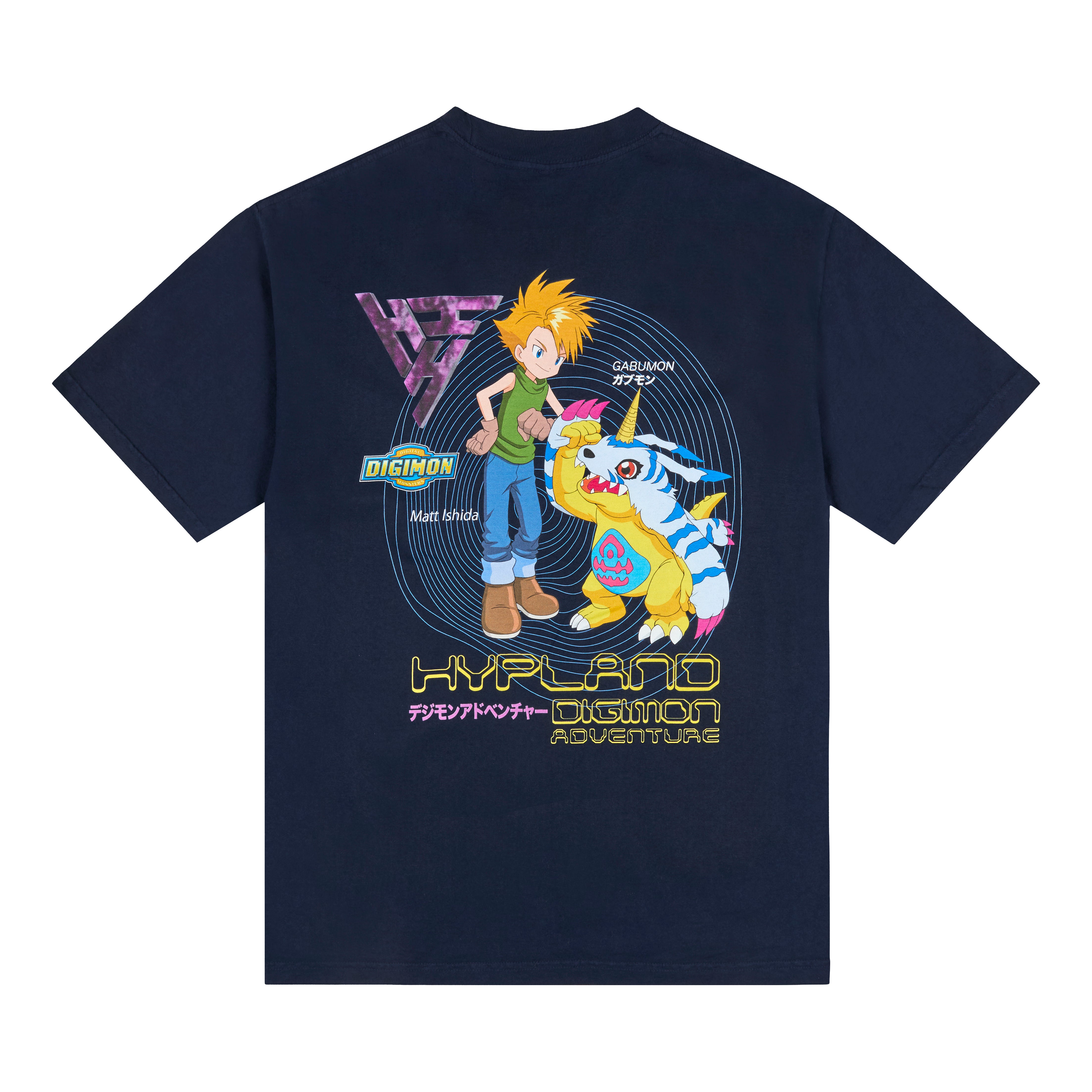 DIGIMON MATT SHIRT (NAVY) – Digimon shirts by Hypland
