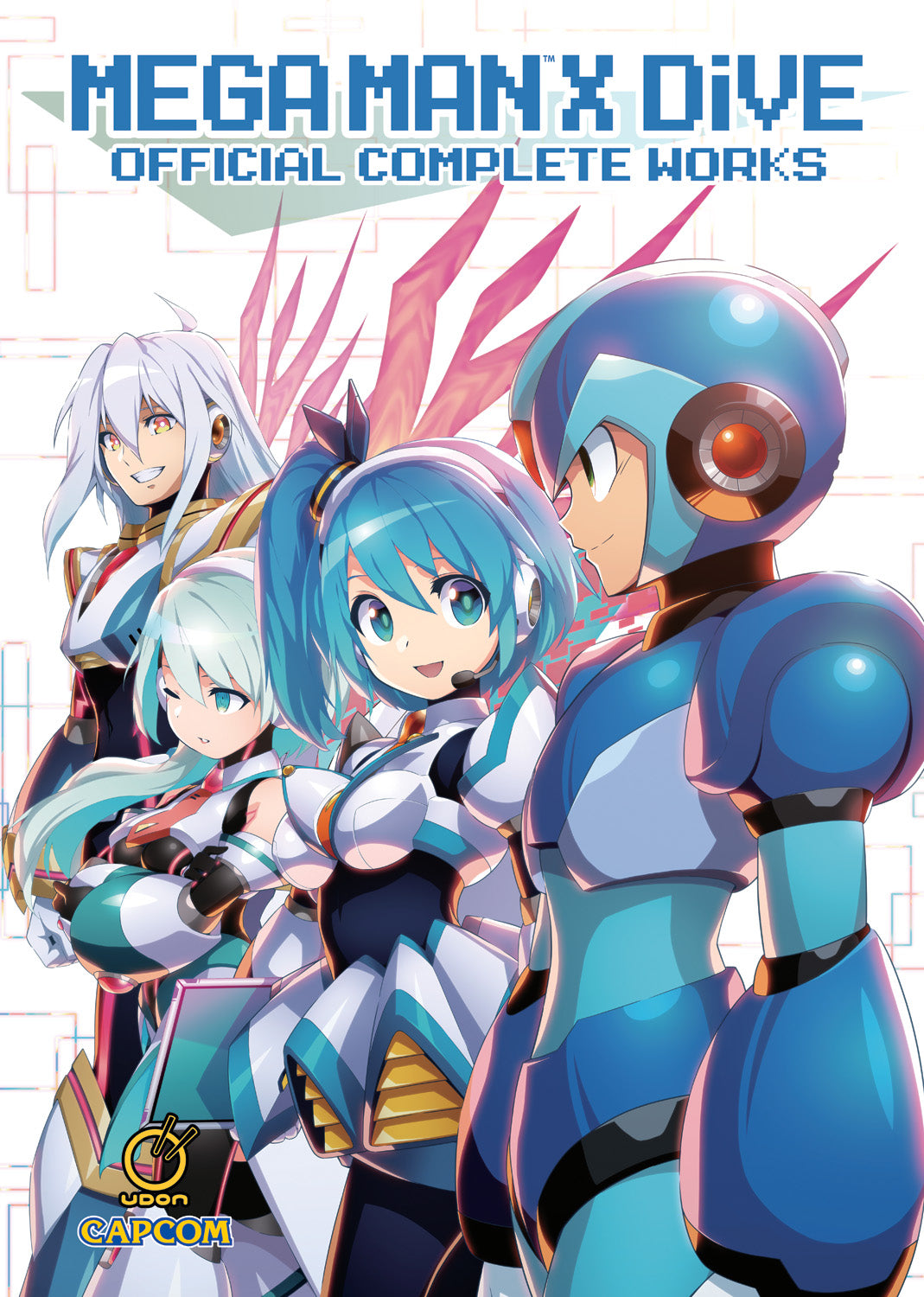 Mega Man X DiVE: Official Complete Works Hardcover Standard Edition – Mega Man art books by Udon Entertainment