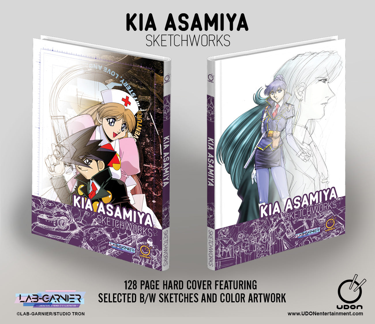 Kia Asamiya Sketchworks Hardcover – Various art books by UDON Entertainment