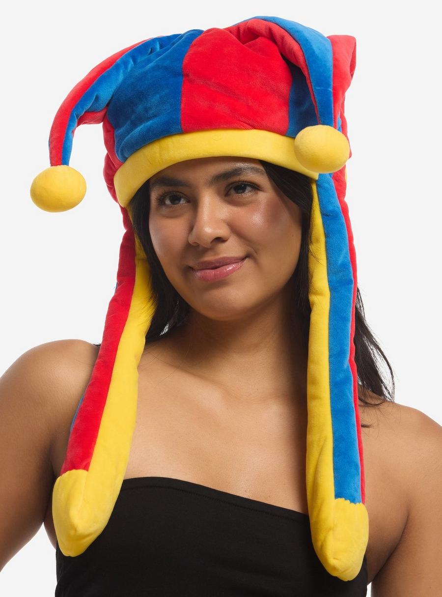 The Amazing Digital Circus Pomni Tassel Beanie With Movable Ears – Anime hats by Hot Topic