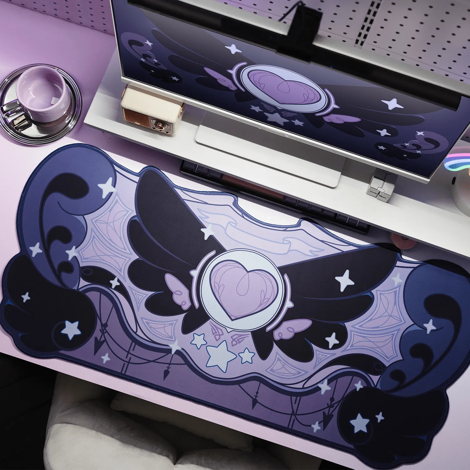 GeekShare Dark Star Wings Extended Mouse Pad – Original mouse pads by GeekShare