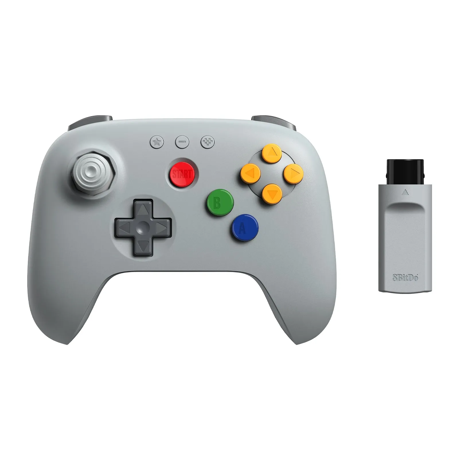 8BitDo 64 2.4G Wireless Controller - Classic Grey – Original controllers by 8BitDo