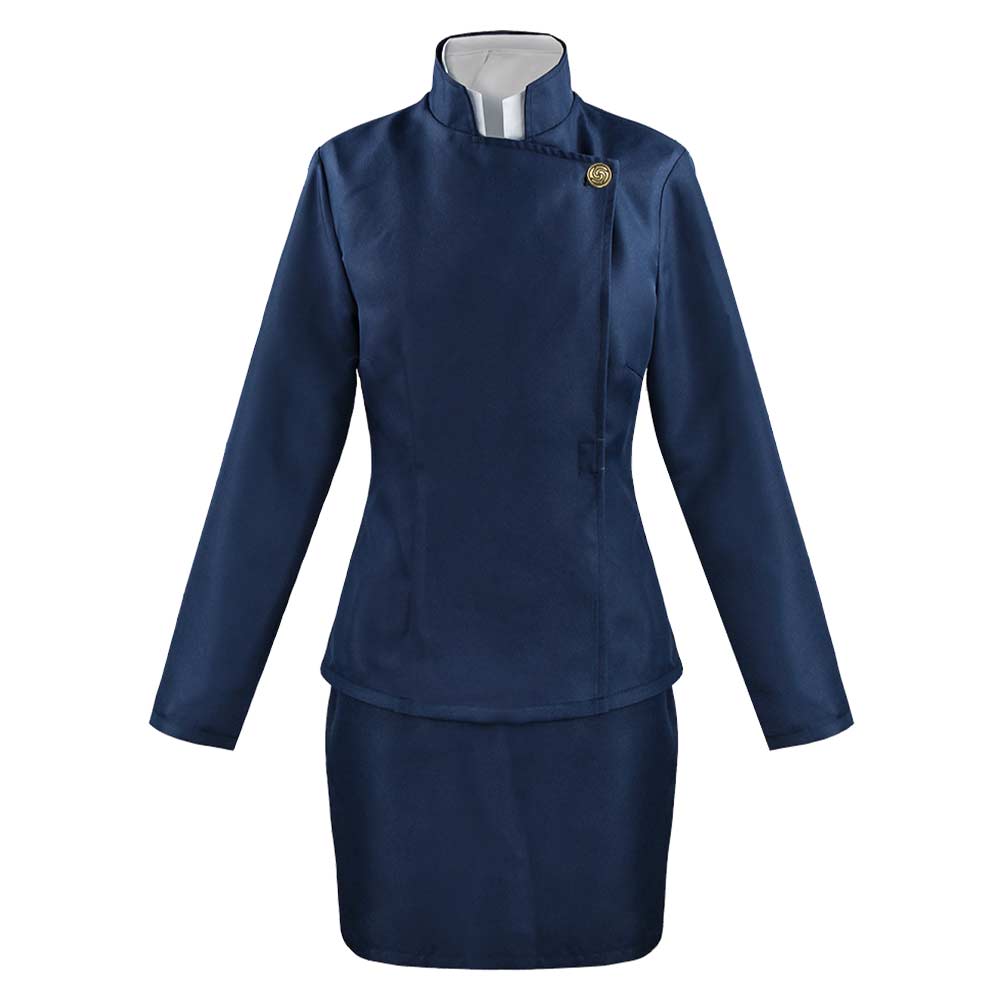 Maki Zenin Blue Uniform Cosplay Costume – Jujutsu Kaisen jujutsu kaisen by CosplaySky