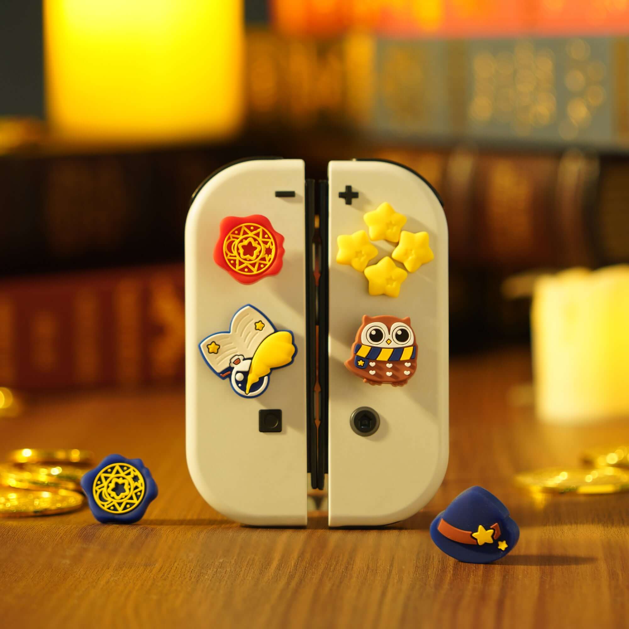 GeekShare Magic School Button and Thumb Grip Caps Set – Persona accessories by geekshare