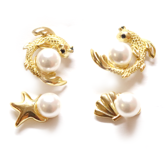 Pearl Stud Pack – Bisoulovely earrings by Bisoulovely
