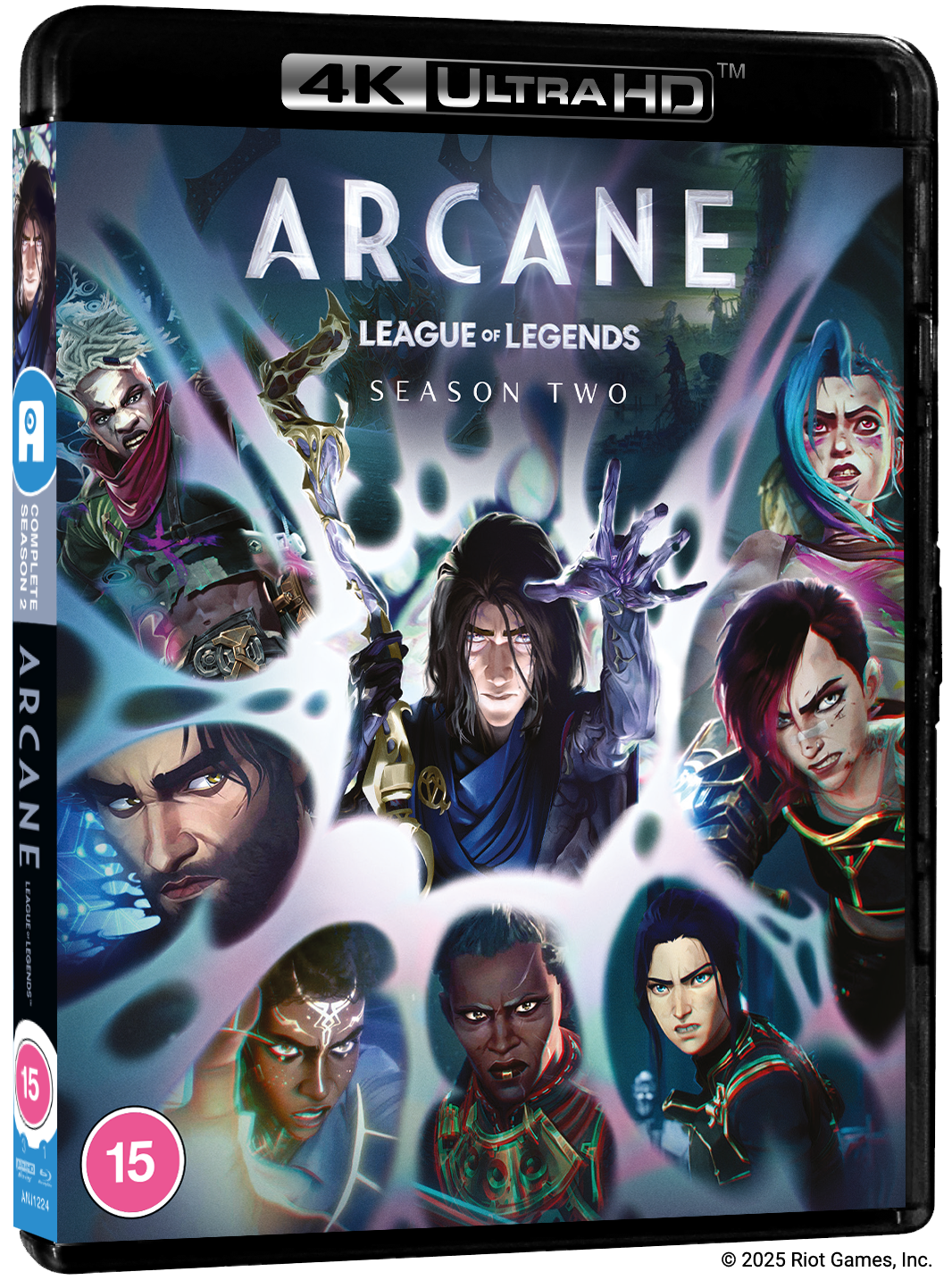 Arcane: League of Legends Season 2 - 4K UHD Blu-ray – Anime Limited blu-ray by Anime Limited