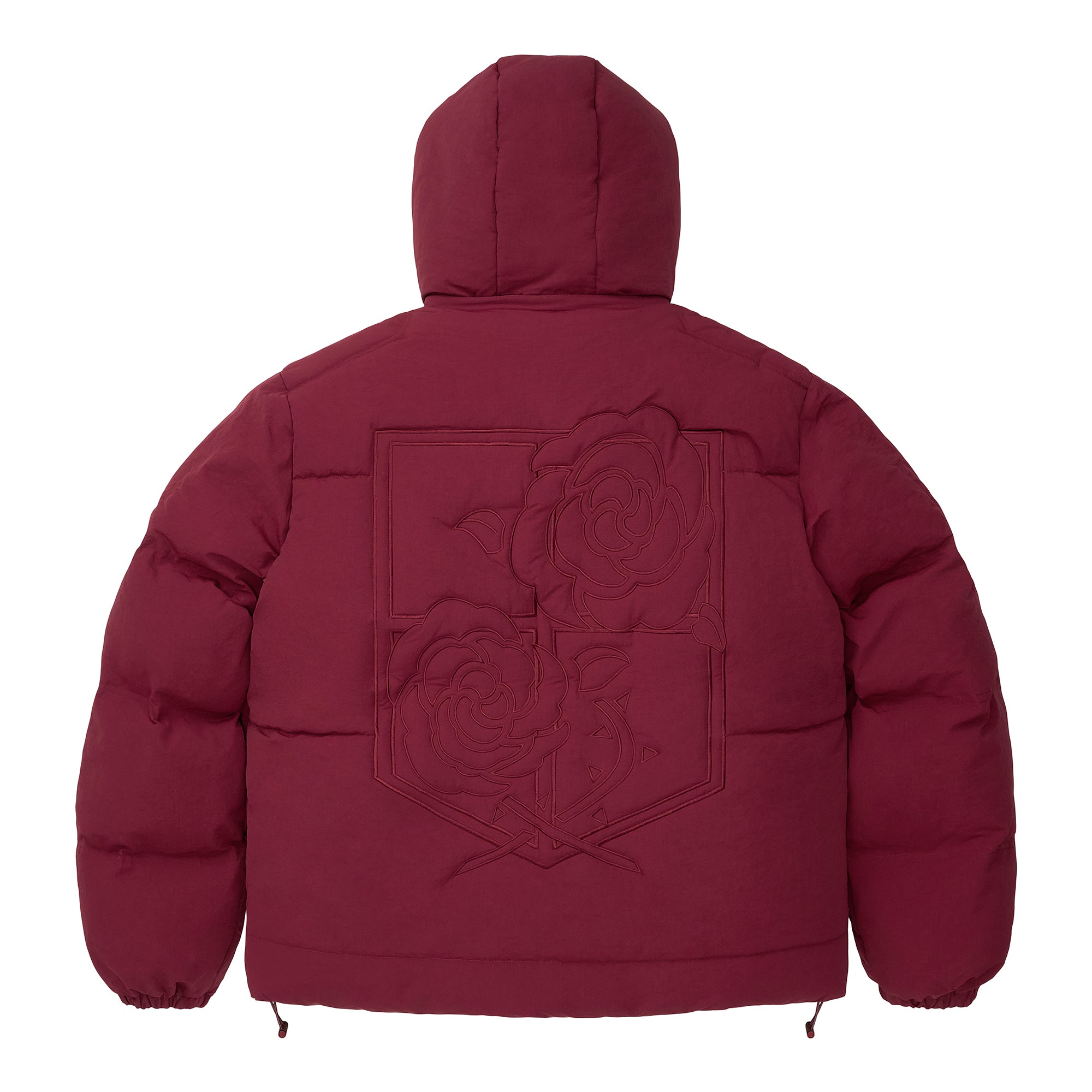 AOT GARRISON PUFFER (RED) – Attack On Titan jackets by hypland