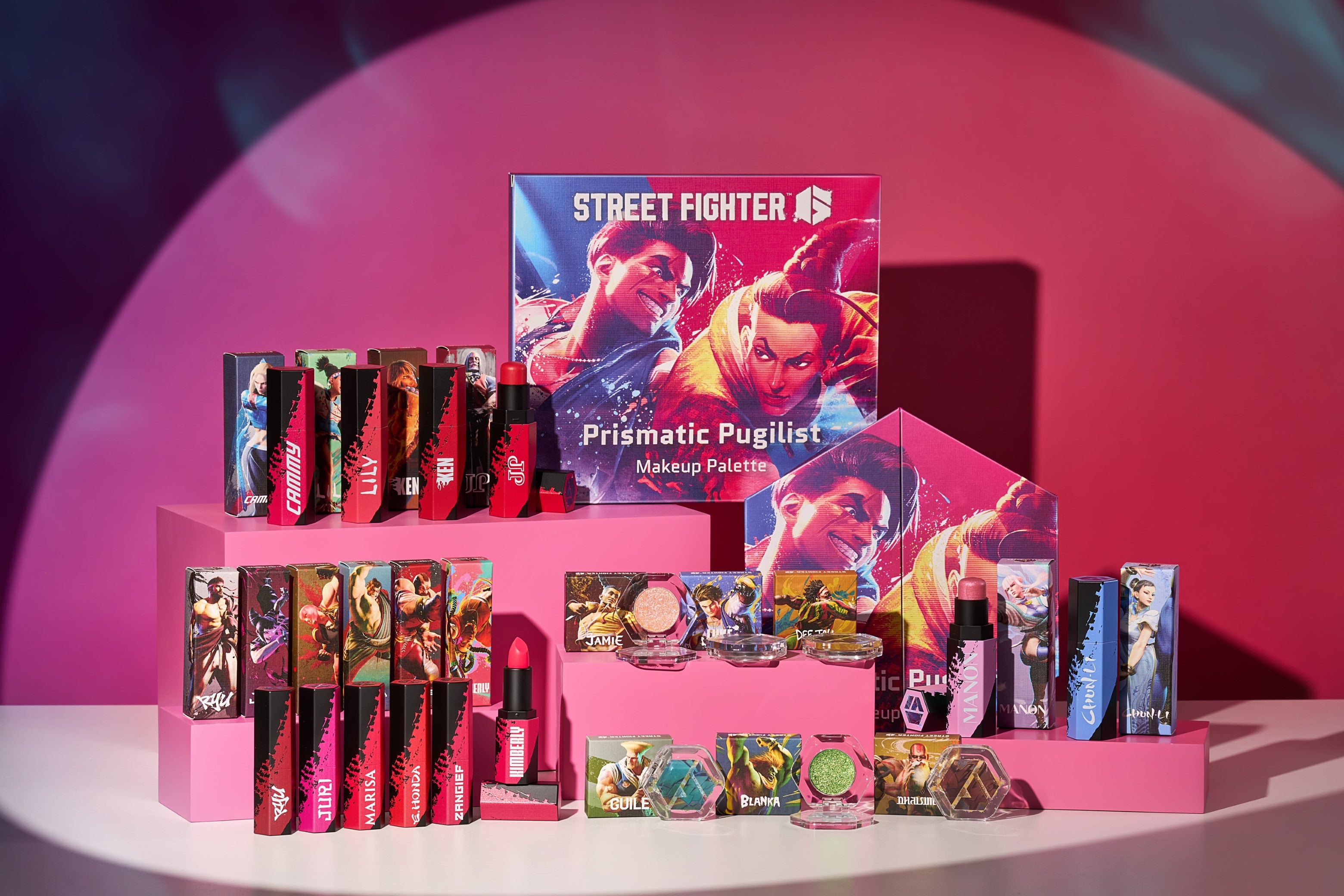 Street Fighter 6 Limited Edition Makeup Collection - Full Set – Anime & Gaming makeup by Game Beauty / Rude Cosmetics