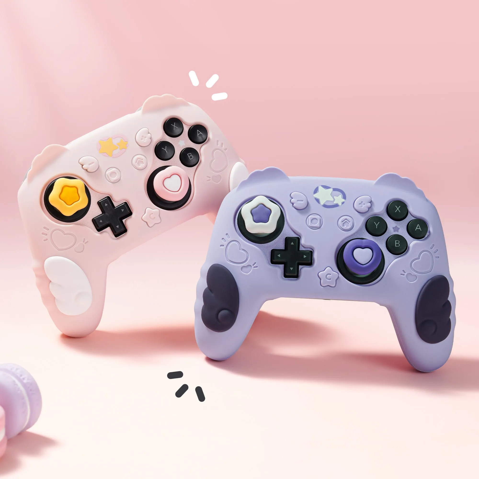 GeekShare Star Wings Silicone Controller Grip Cover – Original accessories by GeekShare