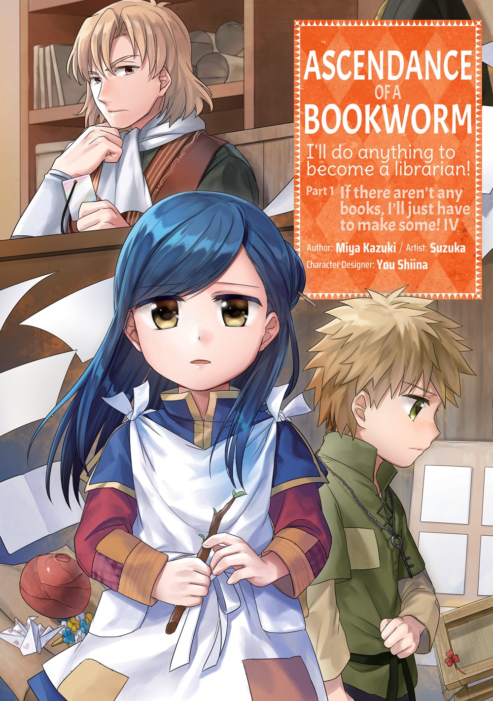 Ascendance of a Bookworm Part 1 - Volume 4 (Manga) – J-Novel Club manga by J-Novel Club
