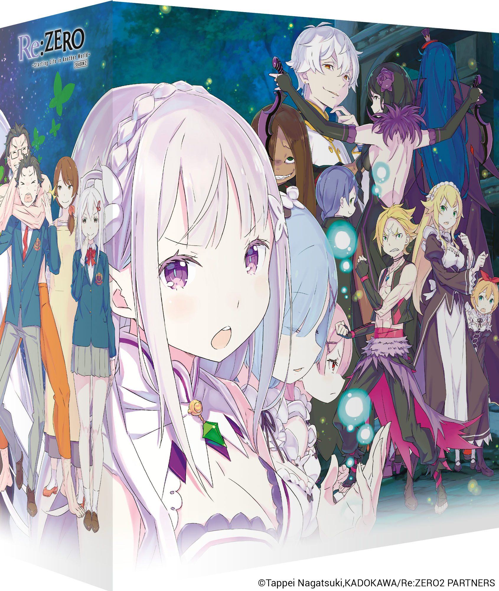 Re:ZERO Season 2 Part 1 - Blu-ray + Soundtrack CD Collector's Edition w/ Exclusive Art Box – Anime Limited blu-ray by Anime Limited