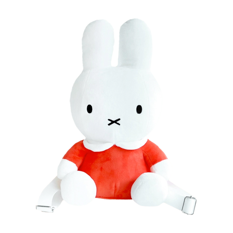 Miffy Orange Plush Backpack – Miffy backpacks by JapanLA