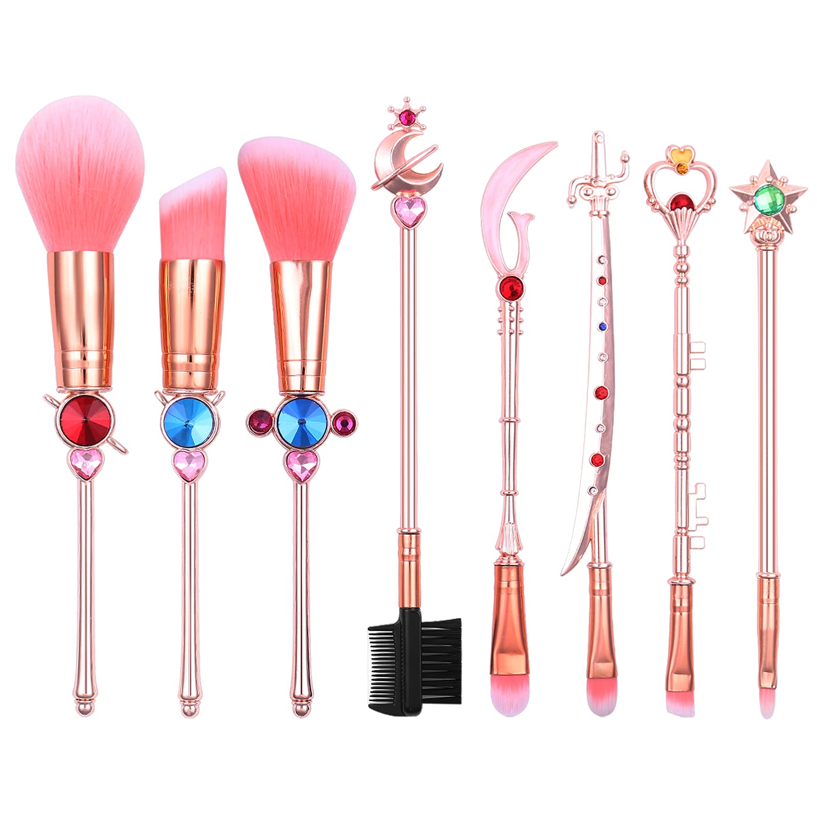 Sailor Moon Magic Wand Brush Set – Sailor Moon brushes by Coshine
