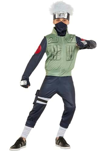 Naruto Shippuden Kakashi Costume for Kids – Naruto naruto by HalloweenCostumes.com