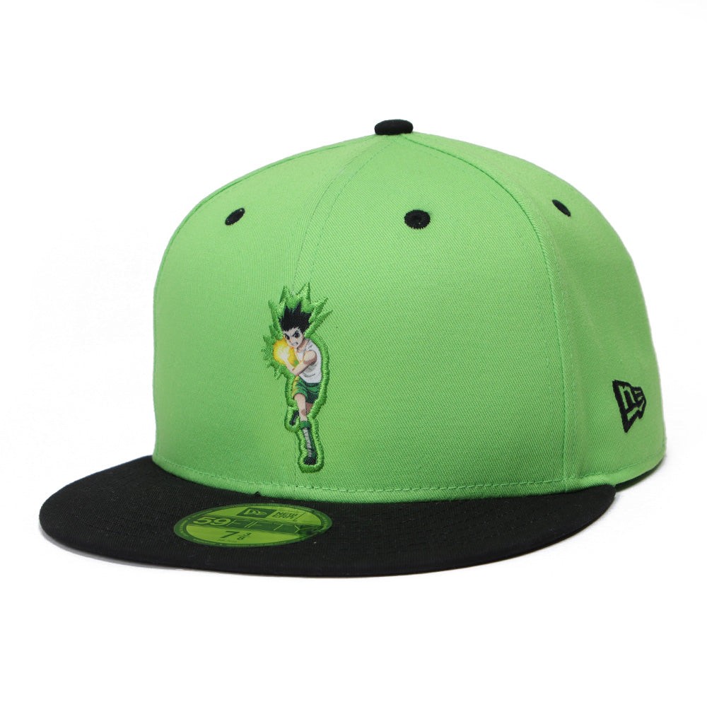 New Era x Hunter x Hunter Gon Green Black 59FIFTY Fitted Cap – Hunter x Hunter hats by New Era