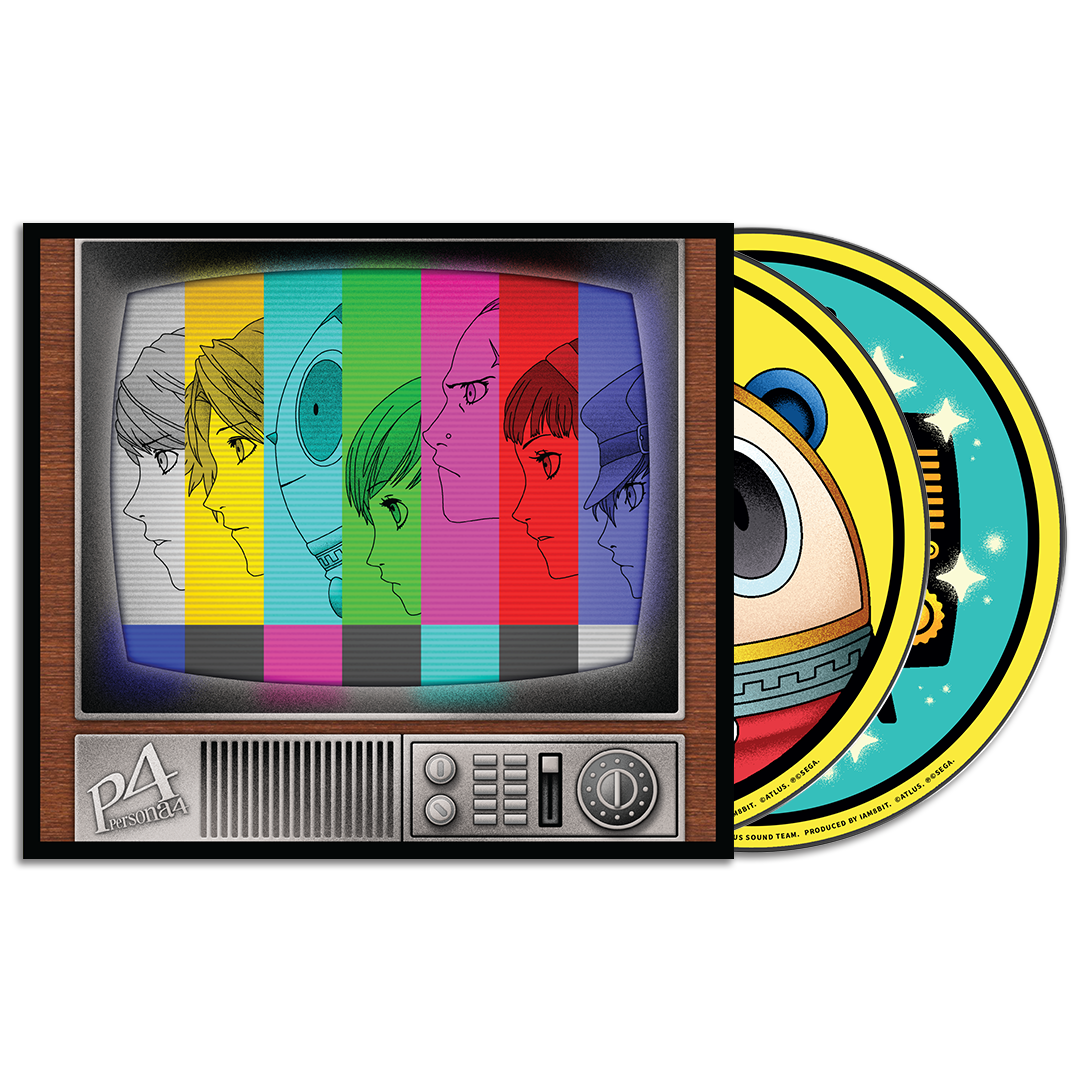 Persona 4 - 2 CD Soundtrack – Persona soundtracks by Atlus/SEGA