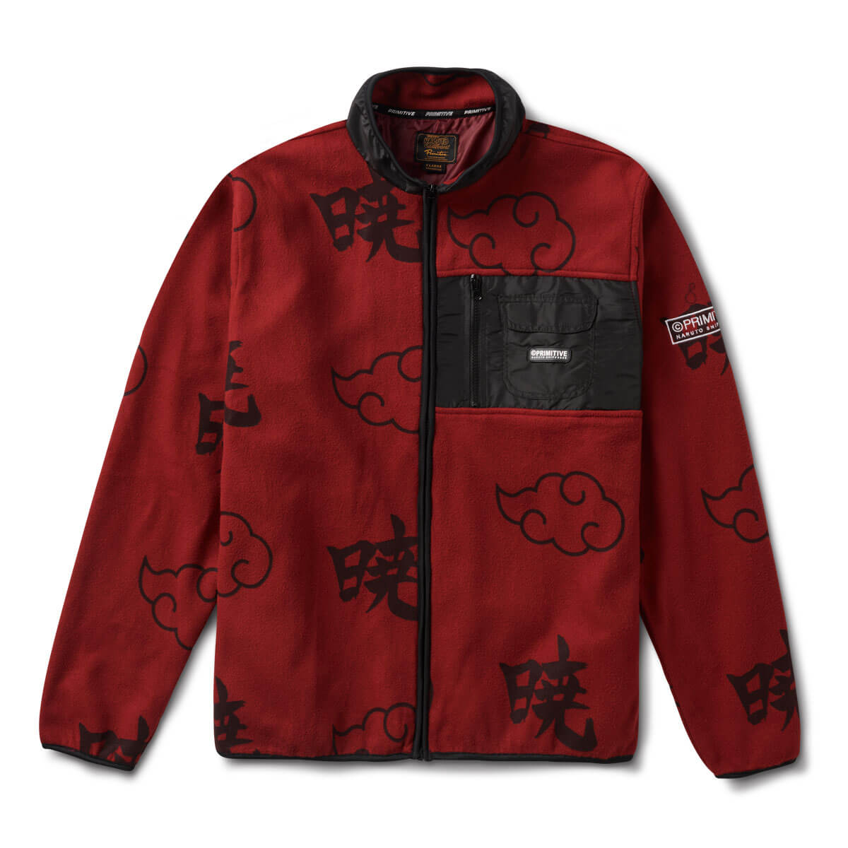 NARUTO AKATSUKI JACKET – Naruto jackets by Primitive Skate