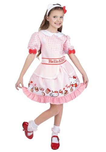 Girl's Pink Hello Kitty Costume Dress – Hello Kitty hello kitty by HalloweenCostumes.com
