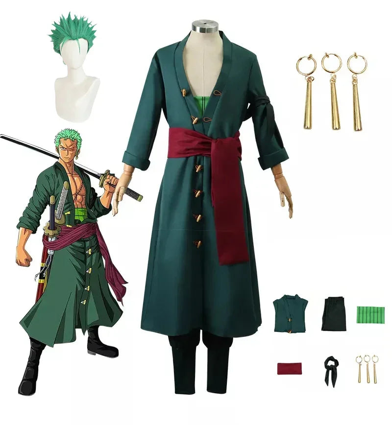 Roronoa Zoro Cosplay Costume – One Piece one piece by Bakashop