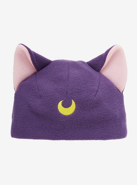 Sailor Moon Luna Fuzzy Beanie – Sailor Moon hats by Hot Topic