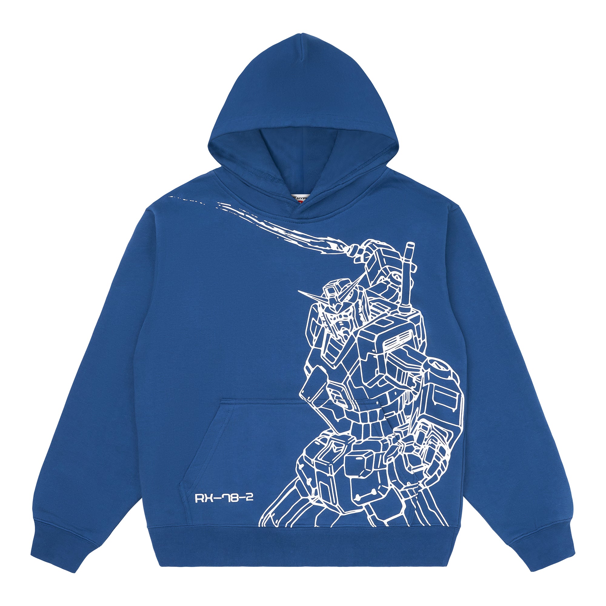 GUNDAM STRIKE HOODIE (BLUE) – Gundam hoodies by Hypland