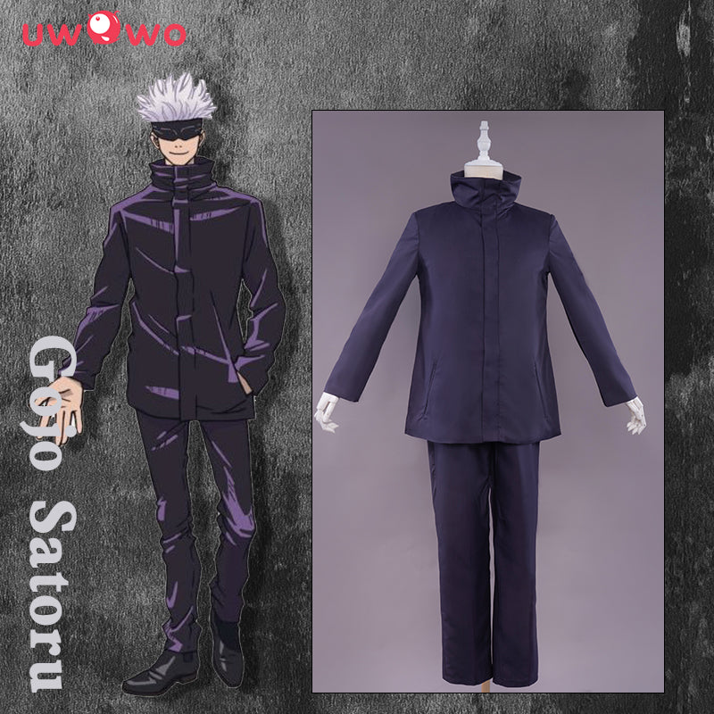 Uwowo Anime Jujutsu Kaisen Satoru Gojo Cosplay Costume Jujutsu High Uniform – Jujutsu Kaisen jujutsu kaisen by Uwowo Cosplay