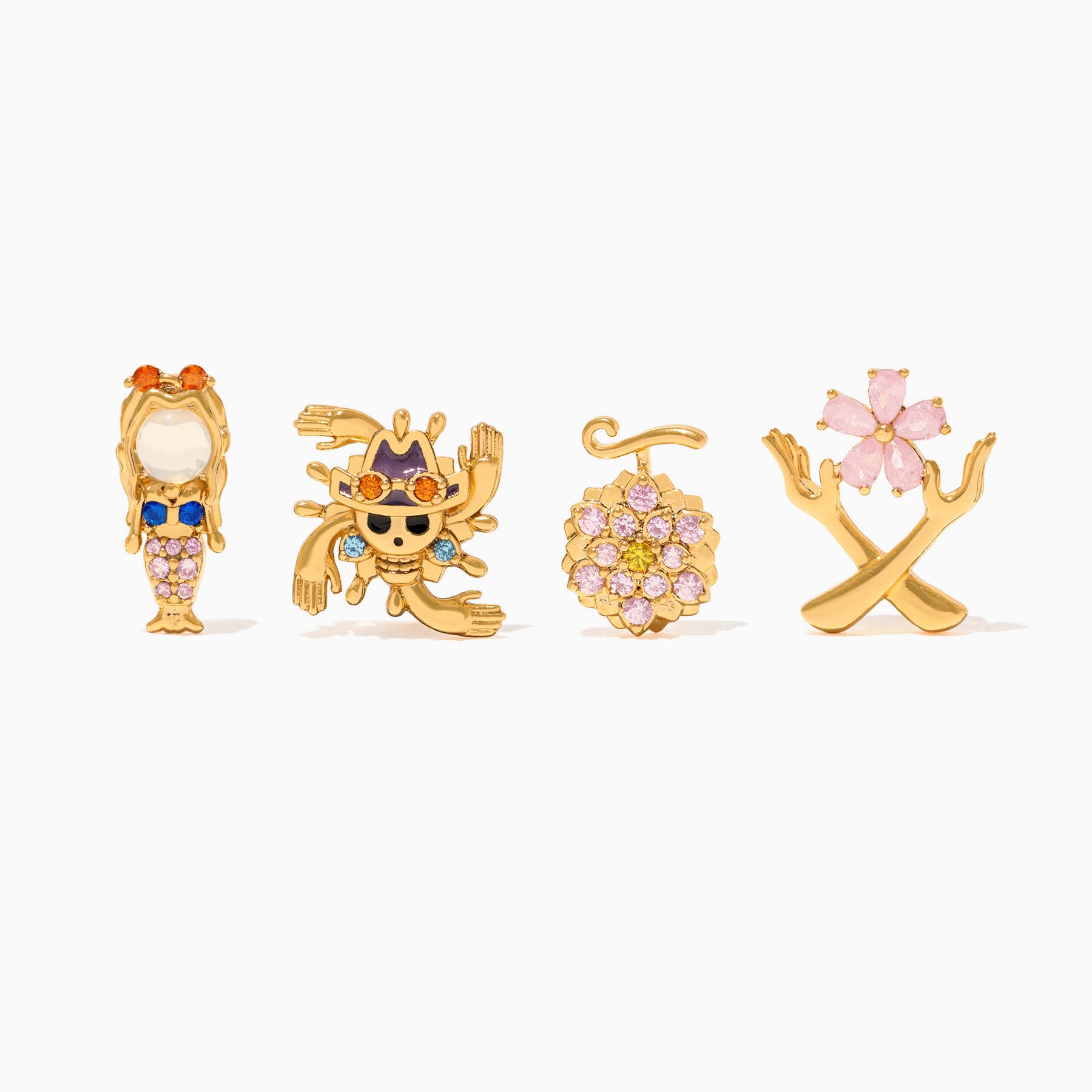 One Piece Nico Robin Earring Set – One Piece earrings by Girls Crew