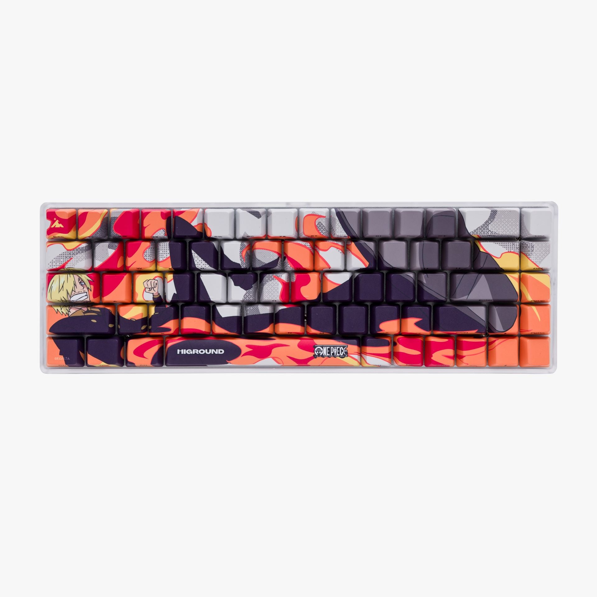 One Piece x HG Basecamp 65 Keyboard - Sanji – One Piece keyboards by higround