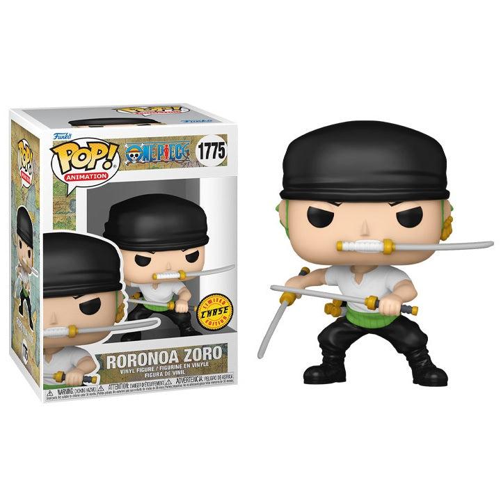 One Piece Pop! Vinyl Figure Roronoa Zoro [Two Sword Style] [Chase] [1775] – One Piece vinyl figures by Funko