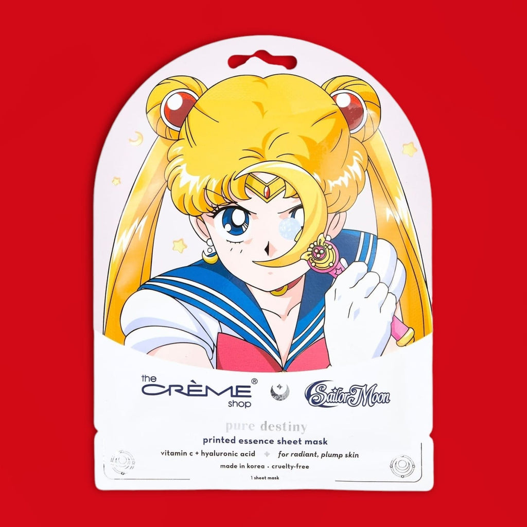 Sailor Moon Pure Destiny Sheet Mask – Sailor Moon skincare by The Creme Shop