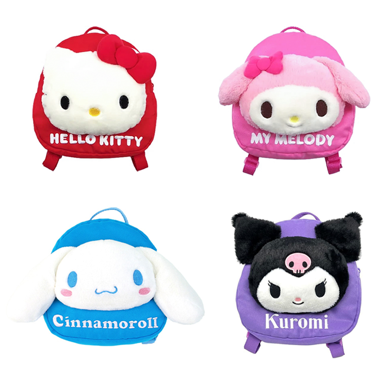 Sanrio Plush Face Mini Backpack – Sanrio backpacks by JapanLA